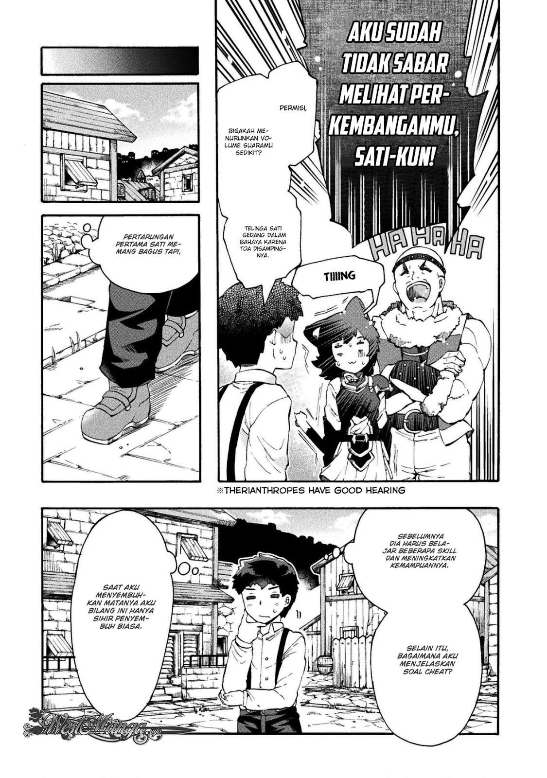 NEET dakedo Hello Work ni Ittara Isekai ni Tsuretekareta Chapter 14 - halaman 3