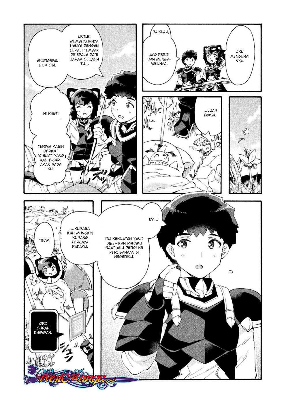 NEET dakedo Hello Work ni Ittara Isekai ni Tsuretekareta Chapter 17 - halaman 11