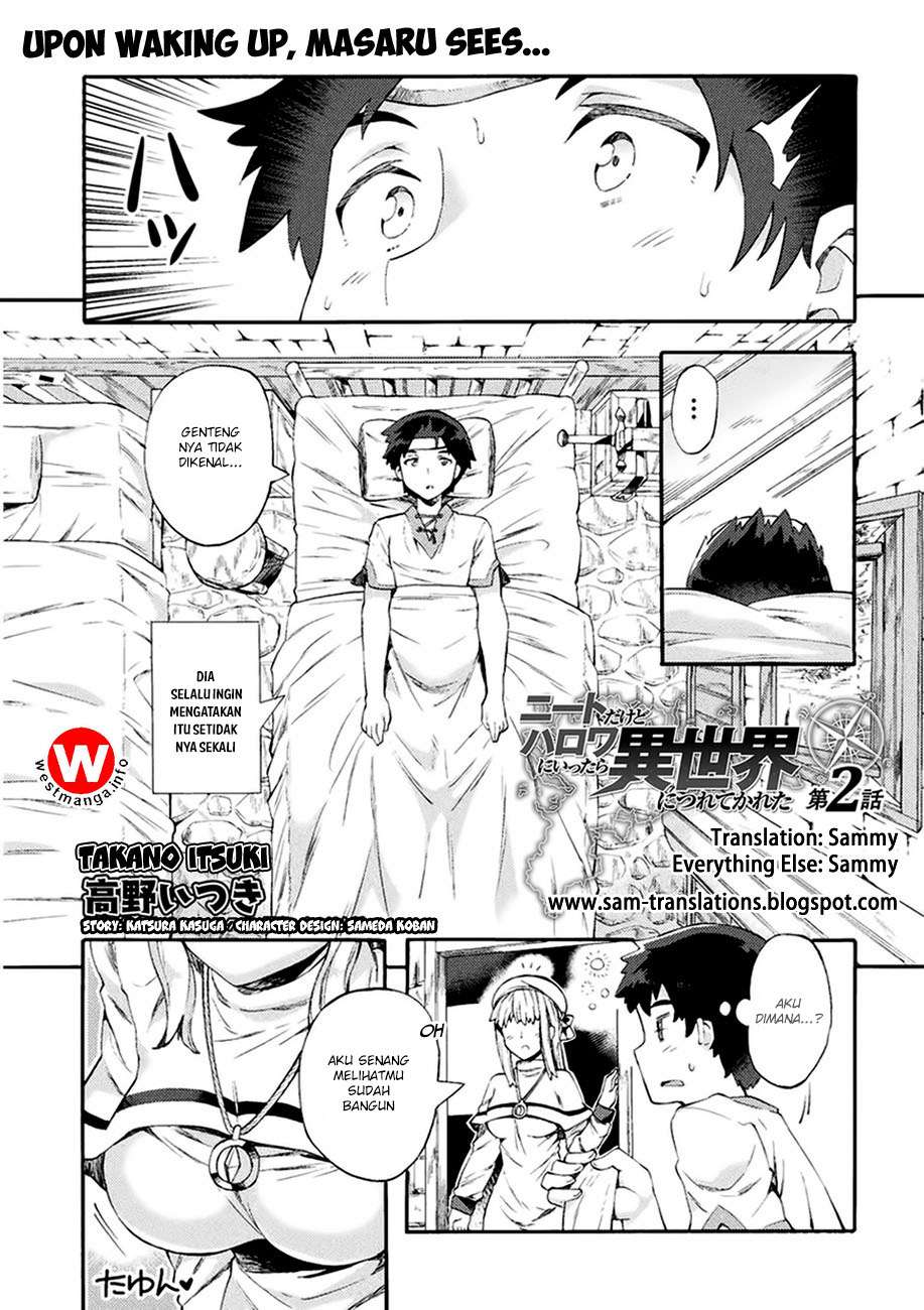 NEET dakedo Hello Work ni Ittara Isekai ni Tsuretekareta Chapter 2 - halaman 1