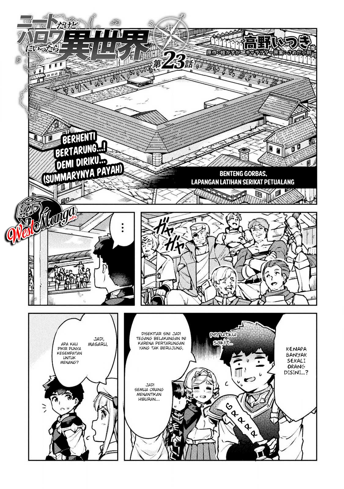 NEET dakedo Hello Work ni Ittara Isekai ni Tsuretekareta Chapter 22 - halaman 2