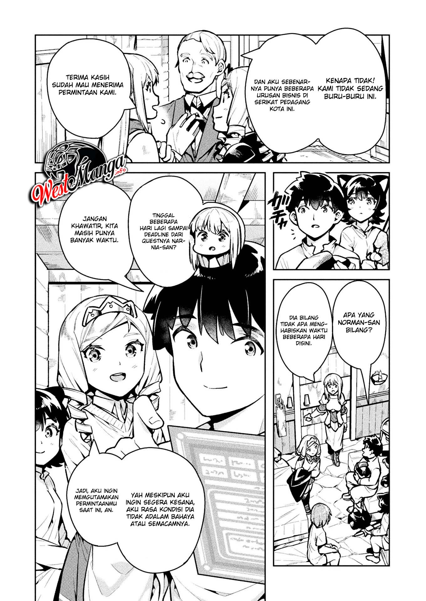 NEET dakedo Hello Work ni Ittara Isekai ni Tsuretekareta Chapter 38 - halaman 7