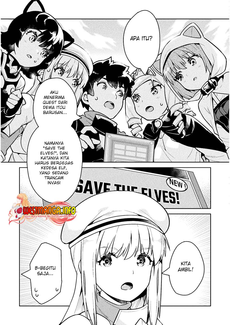 NEET dakedo Hello Work ni Ittara Isekai ni Tsuretekareta Chapter 40 - halaman 5