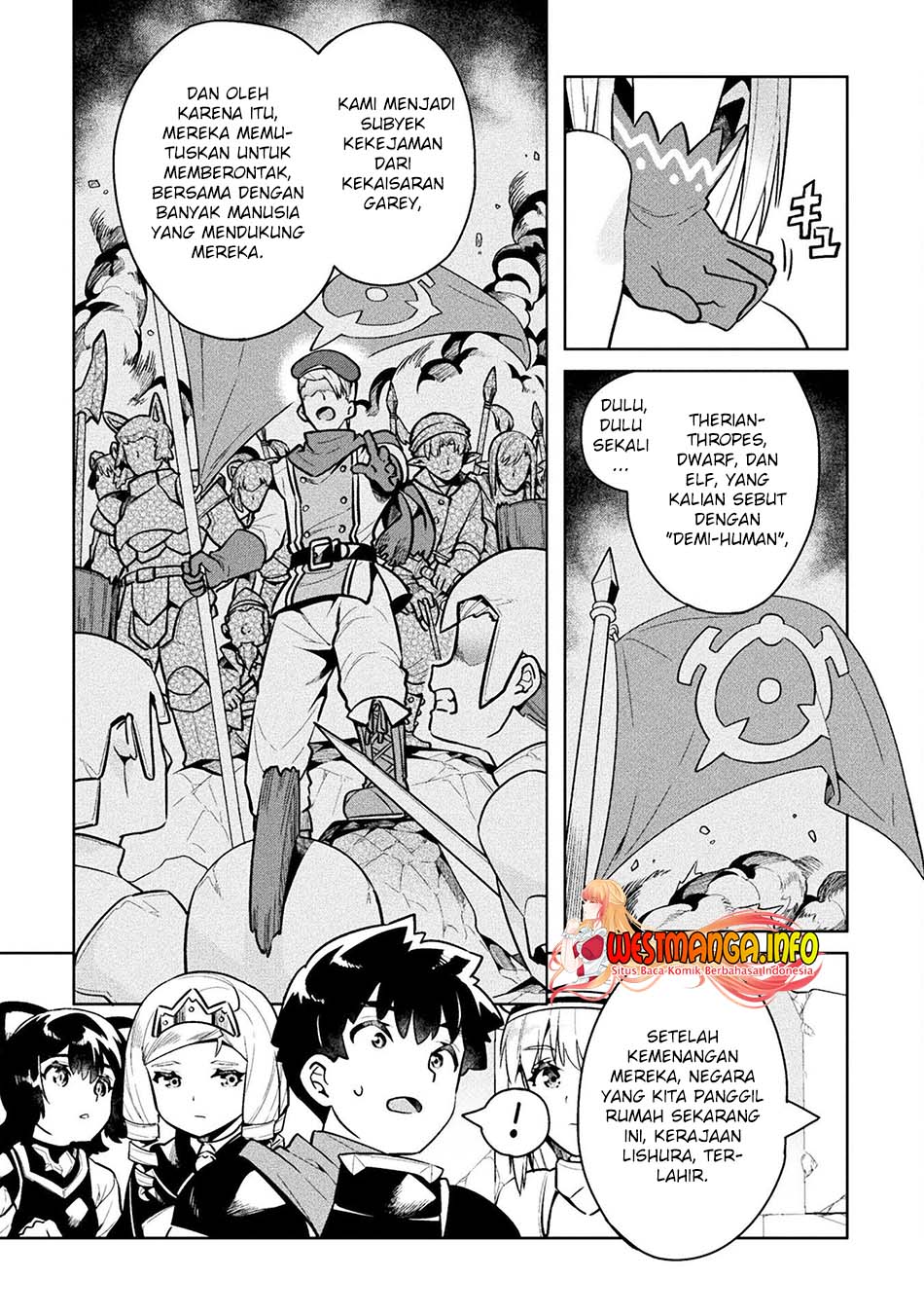 NEET dakedo Hello Work ni Ittara Isekai ni Tsuretekareta Chapter 41 - halaman 8