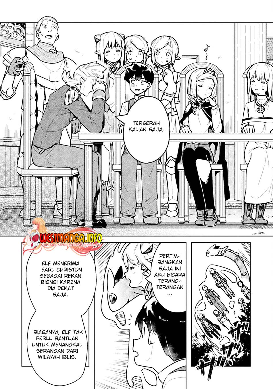 NEET dakedo Hello Work ni Ittara Isekai ni Tsuretekareta Chapter 46 - halaman 27