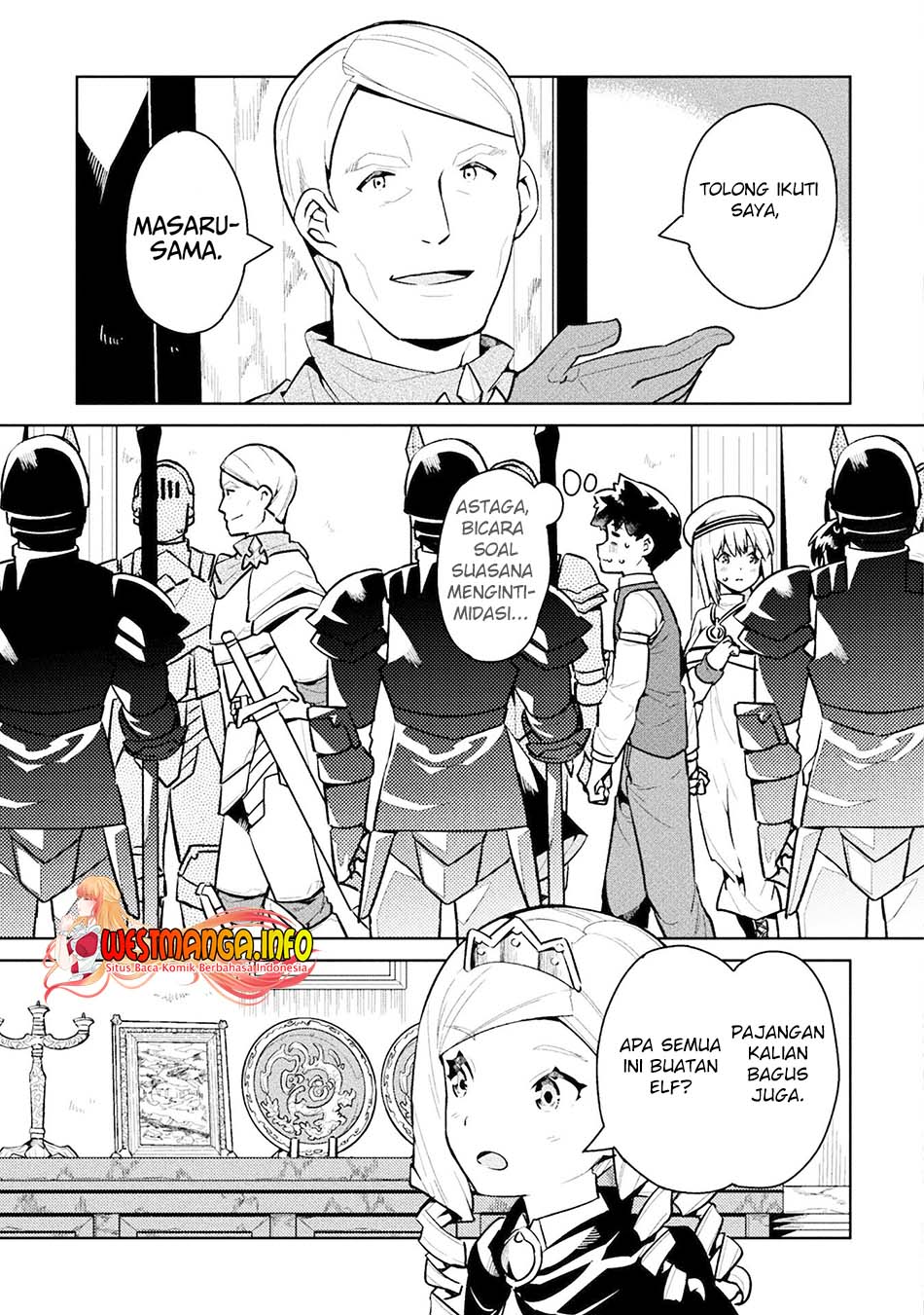 NEET dakedo Hello Work ni Ittara Isekai ni Tsuretekareta Chapter 46 - halaman 9