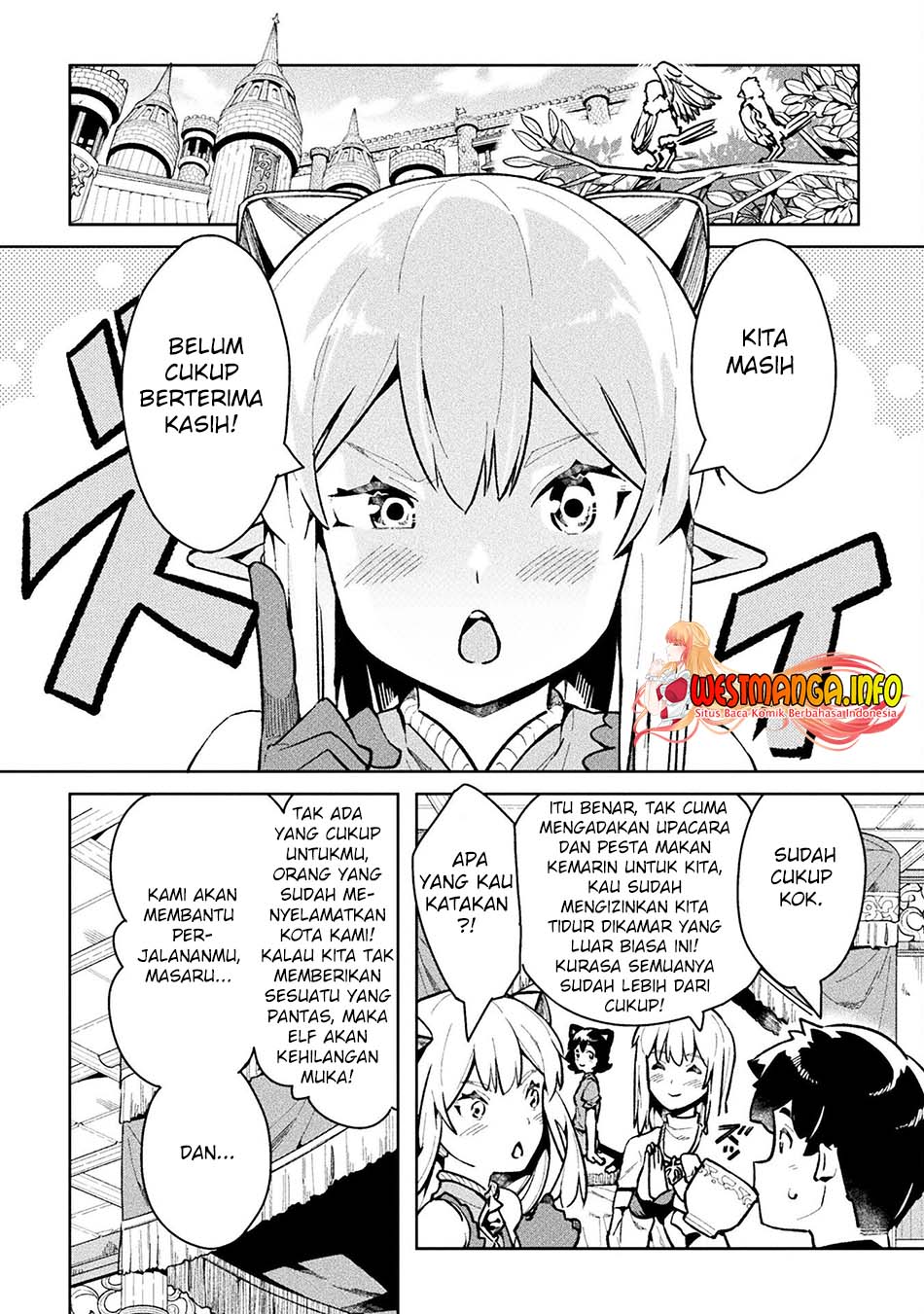 NEET dakedo Hello Work ni Ittara Isekai ni Tsuretekareta Chapter 47 - halaman 4