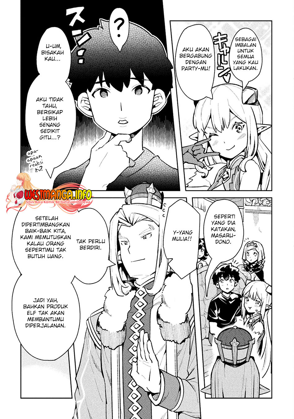 NEET dakedo Hello Work ni Ittara Isekai ni Tsuretekareta Chapter 47 - halaman 5