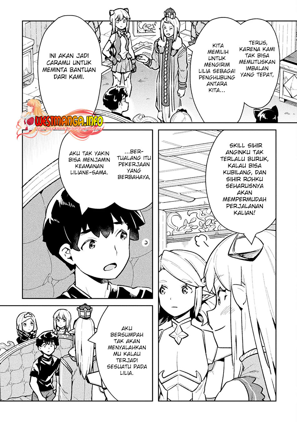 NEET dakedo Hello Work ni Ittara Isekai ni Tsuretekareta Chapter 47 - halaman 6