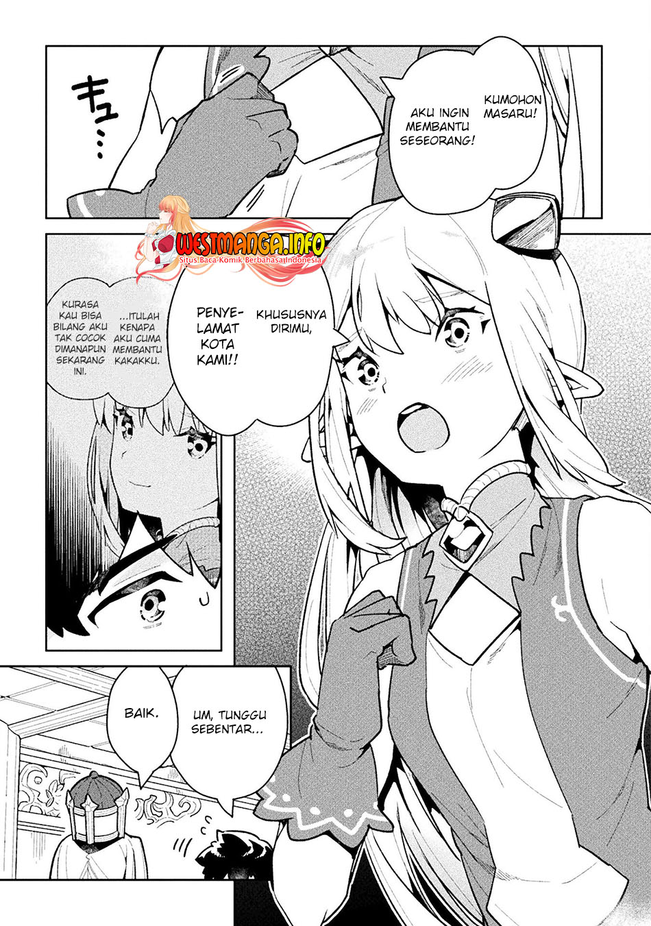NEET dakedo Hello Work ni Ittara Isekai ni Tsuretekareta Chapter 47 - halaman 7