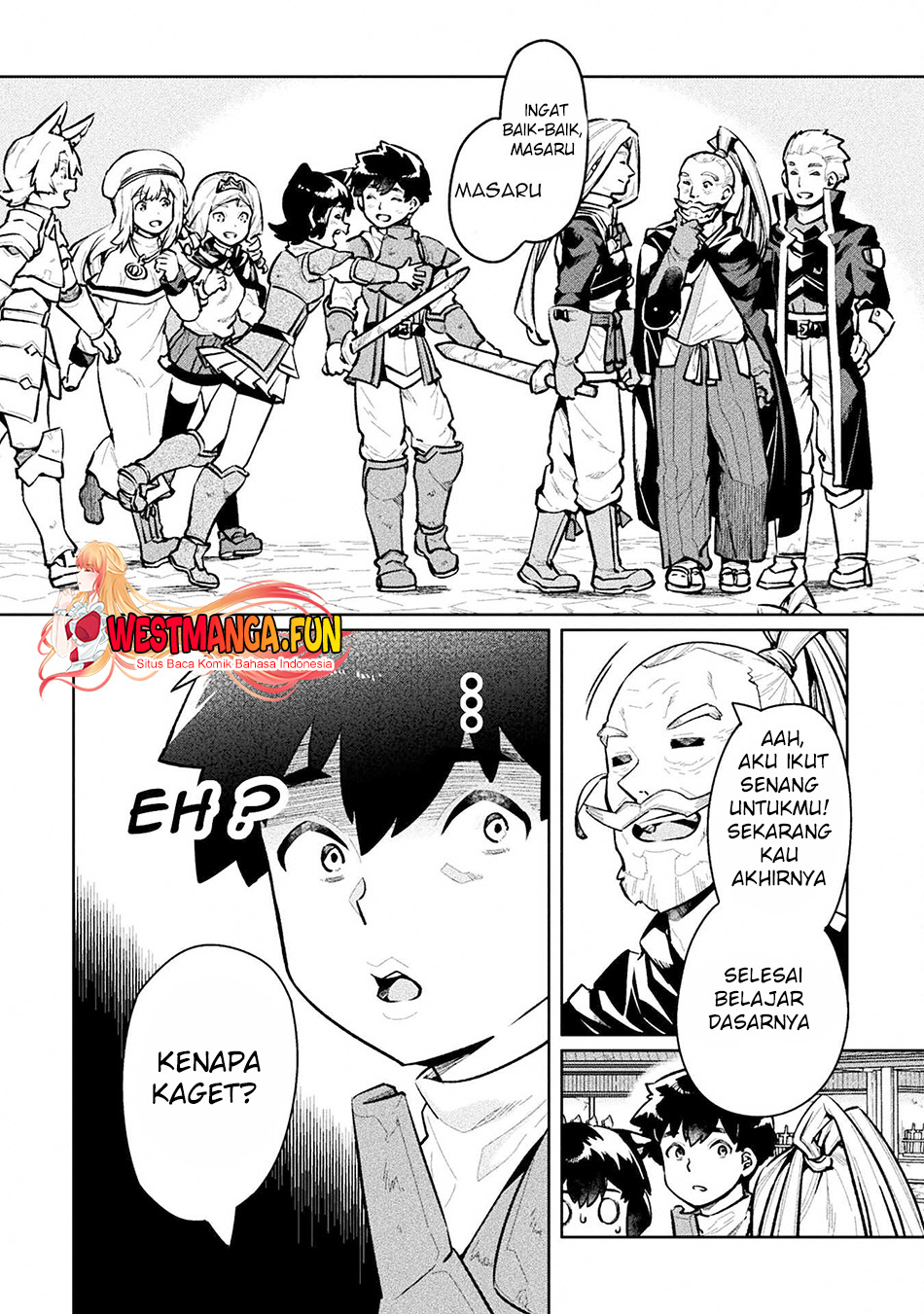 NEET dakedo Hello Work ni Ittara Isekai ni Tsuretekareta Chapter 56 - halaman 30