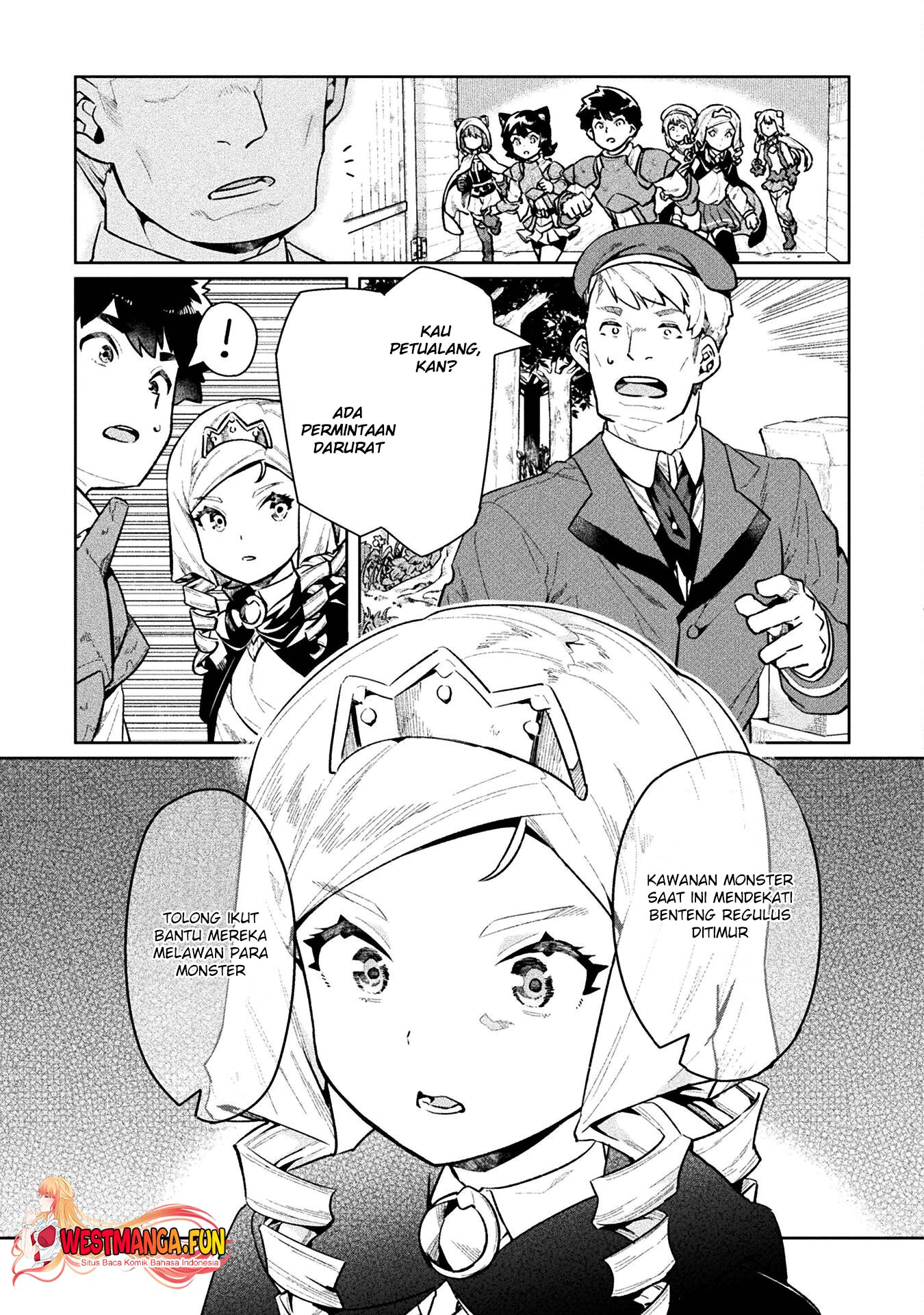 NEET dakedo Hello Work ni Ittara Isekai ni Tsuretekareta Chapter 57 - halaman 11
