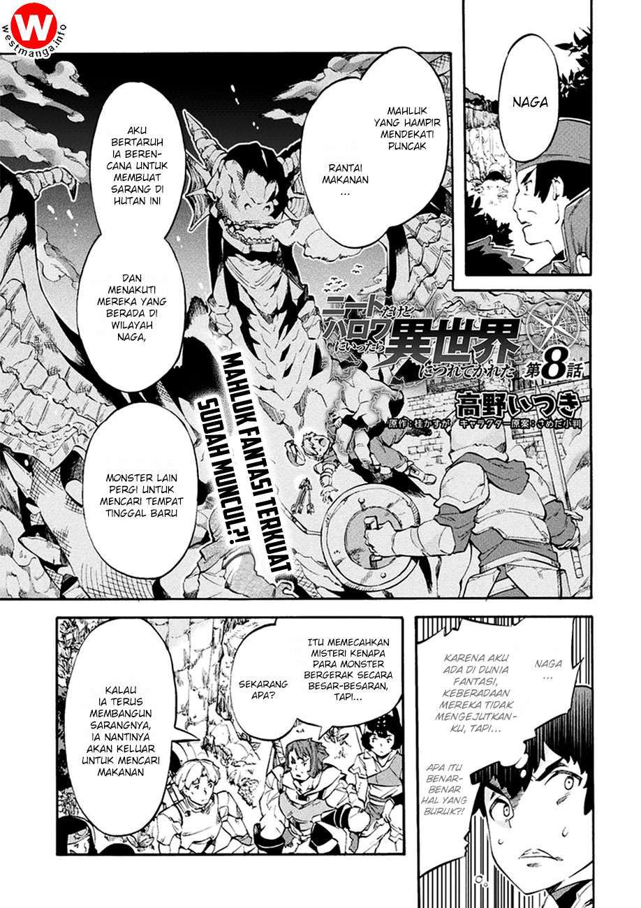 NEET dakedo Hello Work ni Ittara Isekai ni Tsuretekareta Chapter 8 - halaman 2