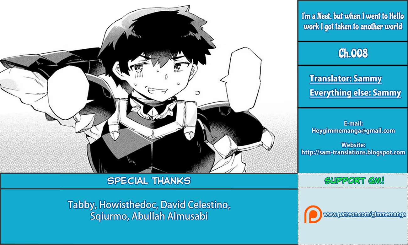 NEET dakedo Hello Work ni Ittara Isekai ni Tsuretekareta Chapter 8 - halaman 28