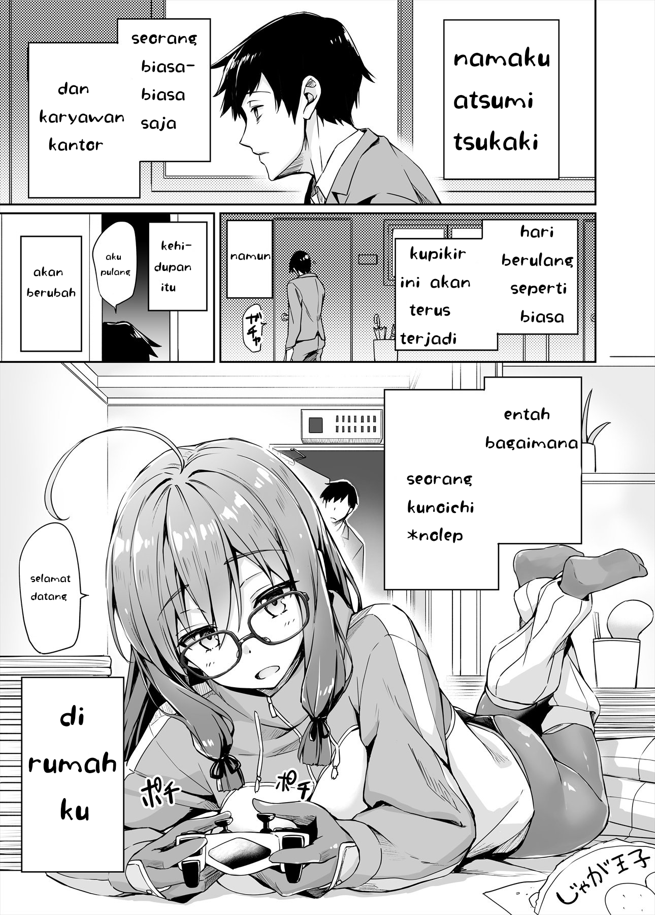 NEET Kunoichi to Nazeka Dousei Hajimemashita Chapter 1 - halaman 1