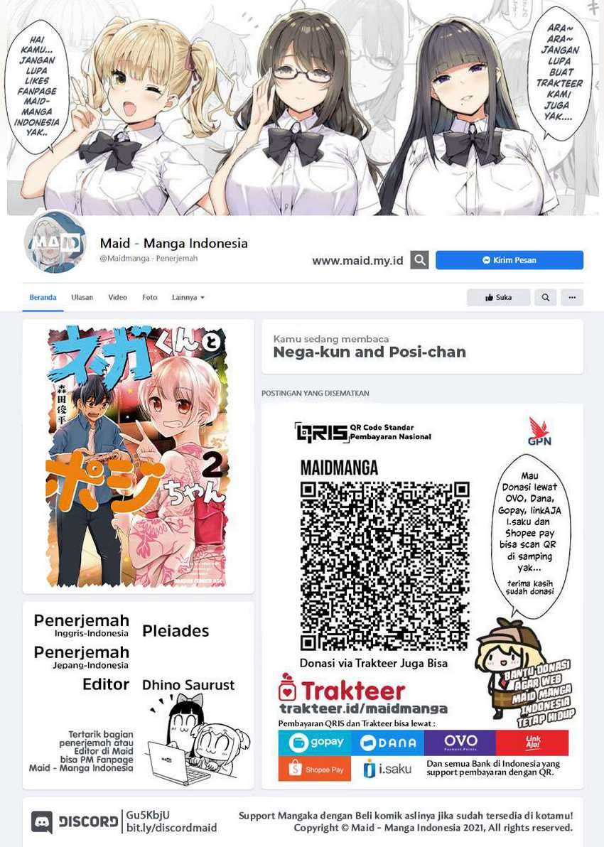 Nega-kun and Posi-chan Chapter 19 - halaman 2