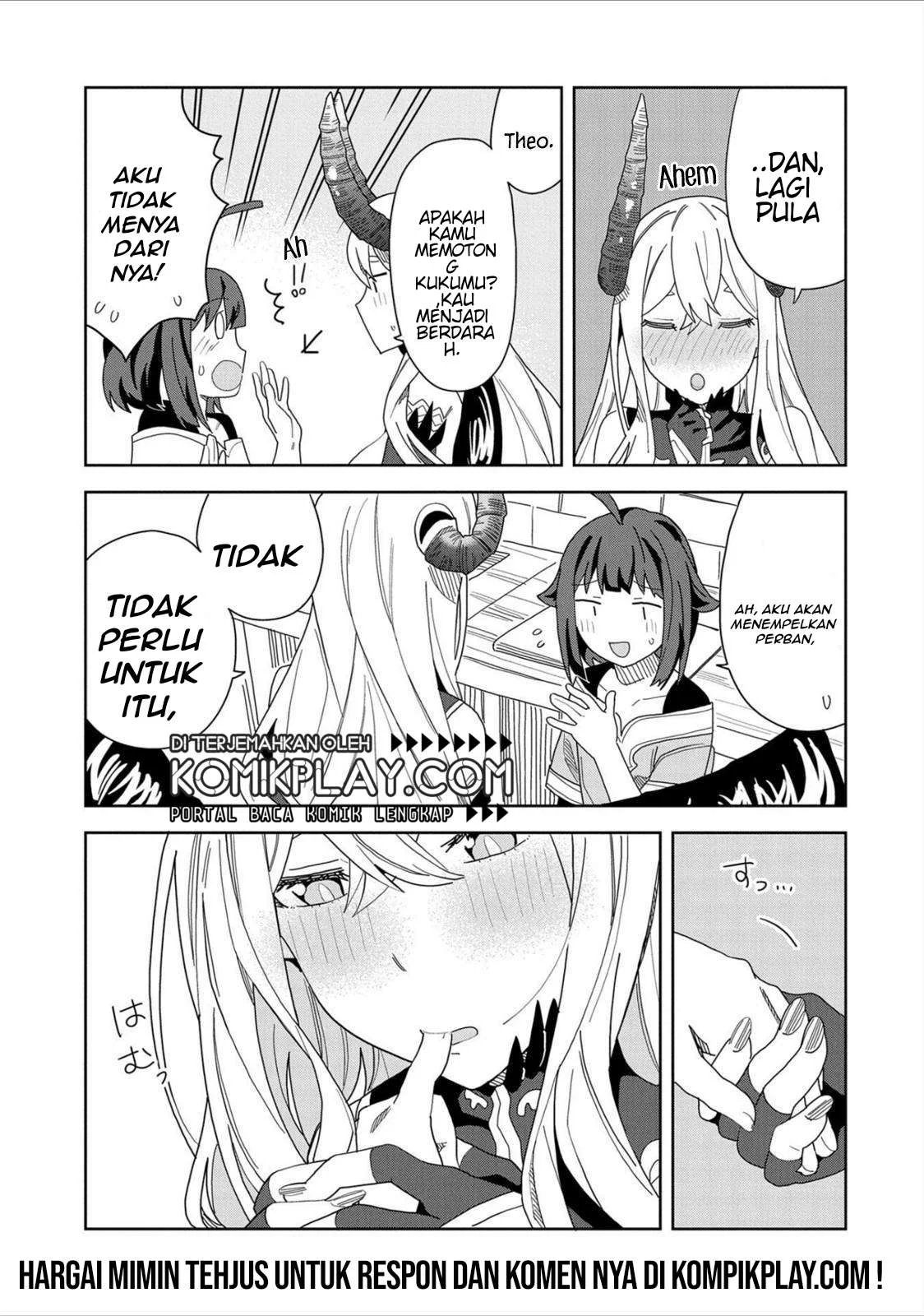 Negai o Kanaete Moraou to Akuma o Shoukan Shitakedo, Kawaikattanode Kekkonshimashita ~Akuma no Niidzuma~ Chapter 11 - halaman 13
