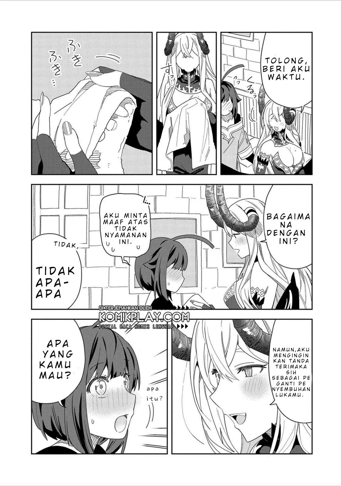 Negai o Kanaete Moraou to Akuma o Shoukan Shitakedo, Kawaikattanode Kekkonshimashita ~Akuma no Niidzuma~ Chapter 11 - halaman 17