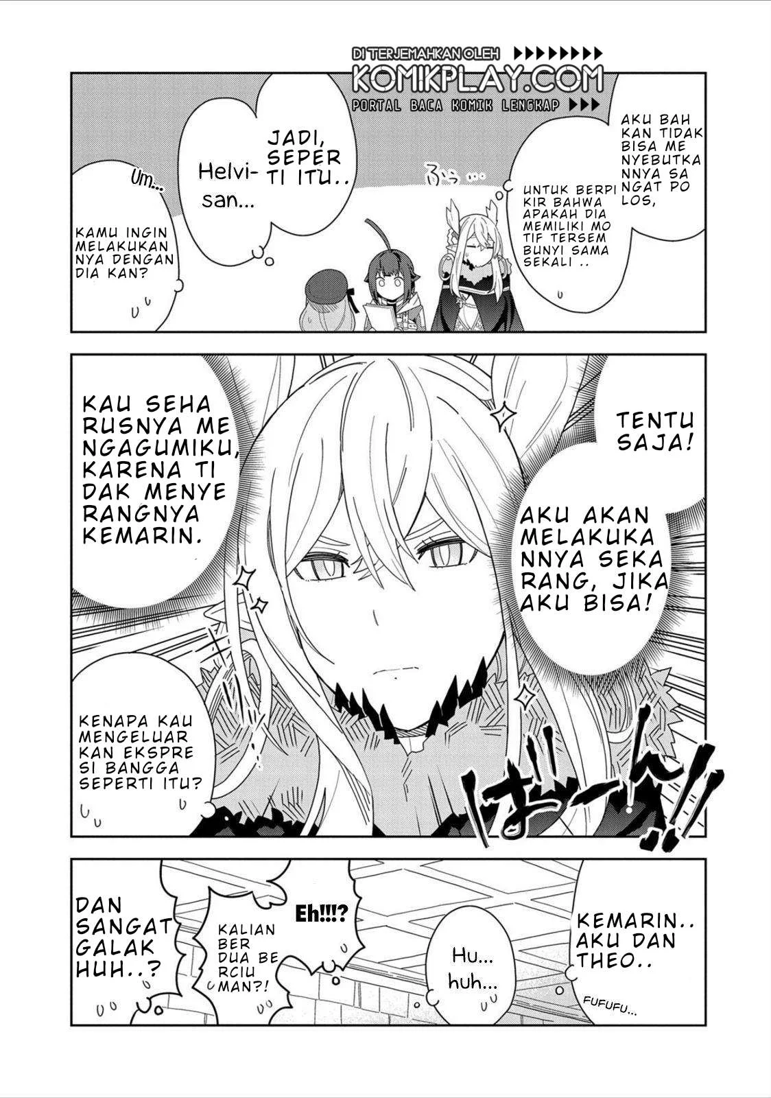 Negai o Kanaete Moraou to Akuma o Shoukan Shitakedo, Kawaikattanode Kekkonshimashita ~Akuma no Niidzuma~ Chapter 11 - halaman 33