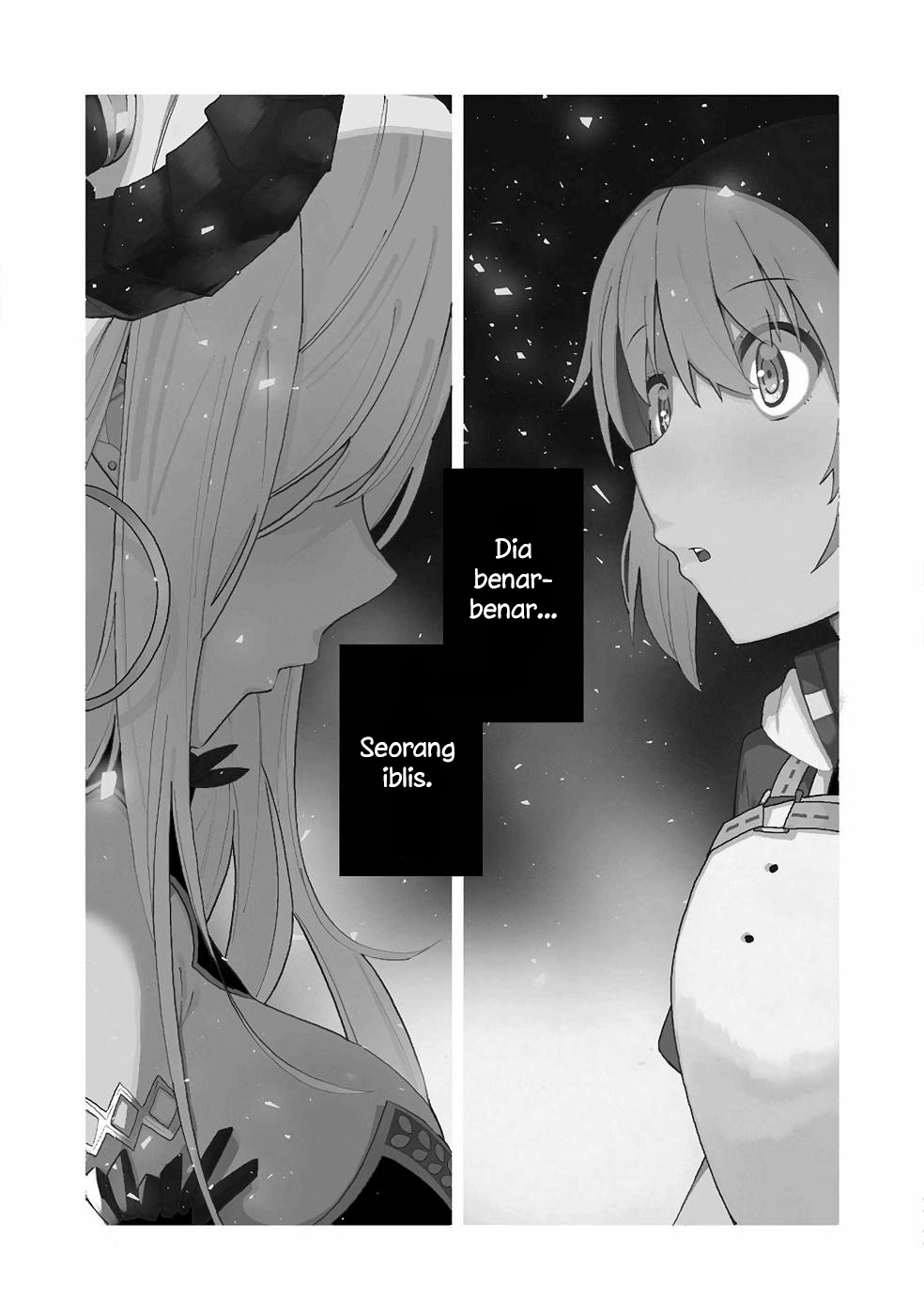 Negai wo Kanaete Moraou to Akuma wo Shoukan shita kedo, Kawaikatta node Kekkon shimashita: Akuma no Niizuma Chapter 1 - halaman 1
