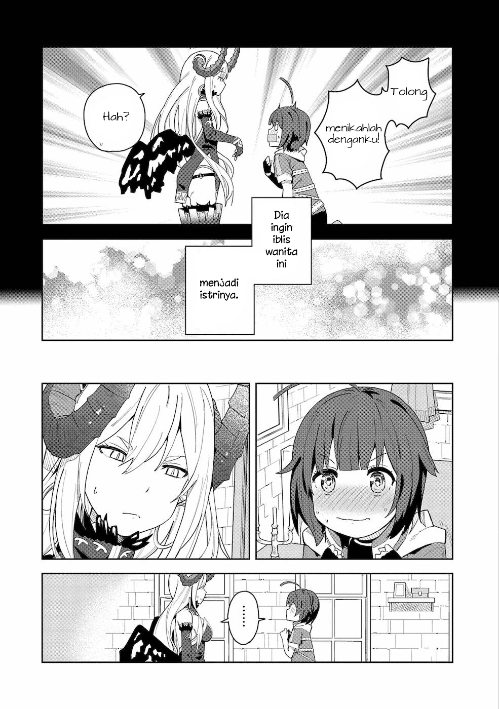 Negai wo Kanaete Moraou to Akuma wo Shoukan shita kedo, Kawaikatta node Kekkon shimashita: Akuma no Niizuma Chapter 1 - halaman 17