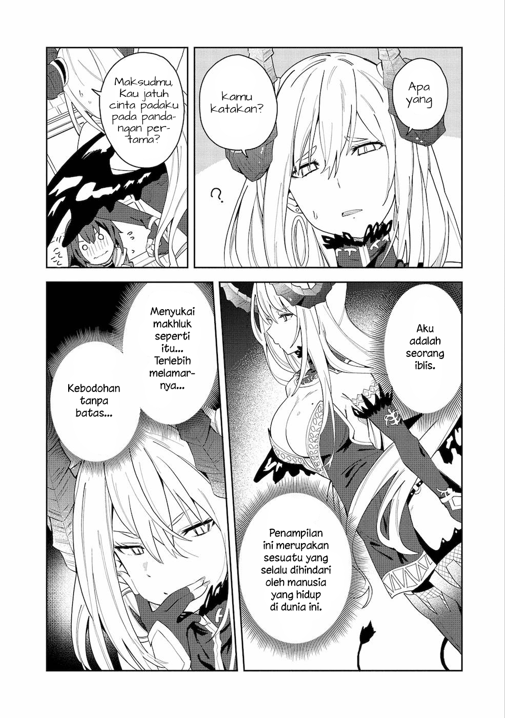 Negai wo Kanaete Moraou to Akuma wo Shoukan shita kedo, Kawaikatta node Kekkon shimashita: Akuma no Niizuma Chapter 1 - halaman 18