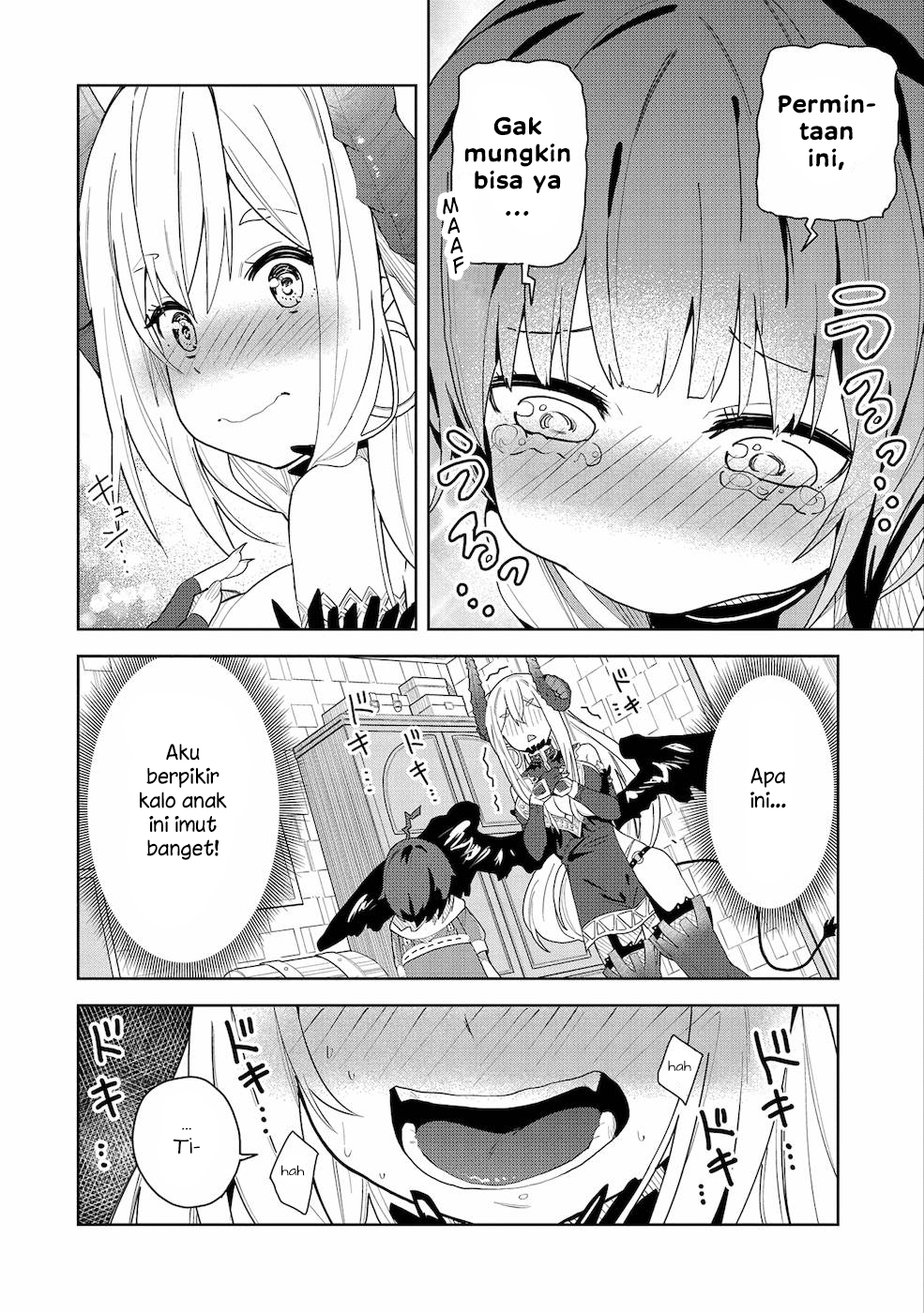 Negai wo Kanaete Moraou to Akuma wo Shoukan shita kedo, Kawaikatta node Kekkon shimashita: Akuma no Niizuma Chapter 1 - halaman 24