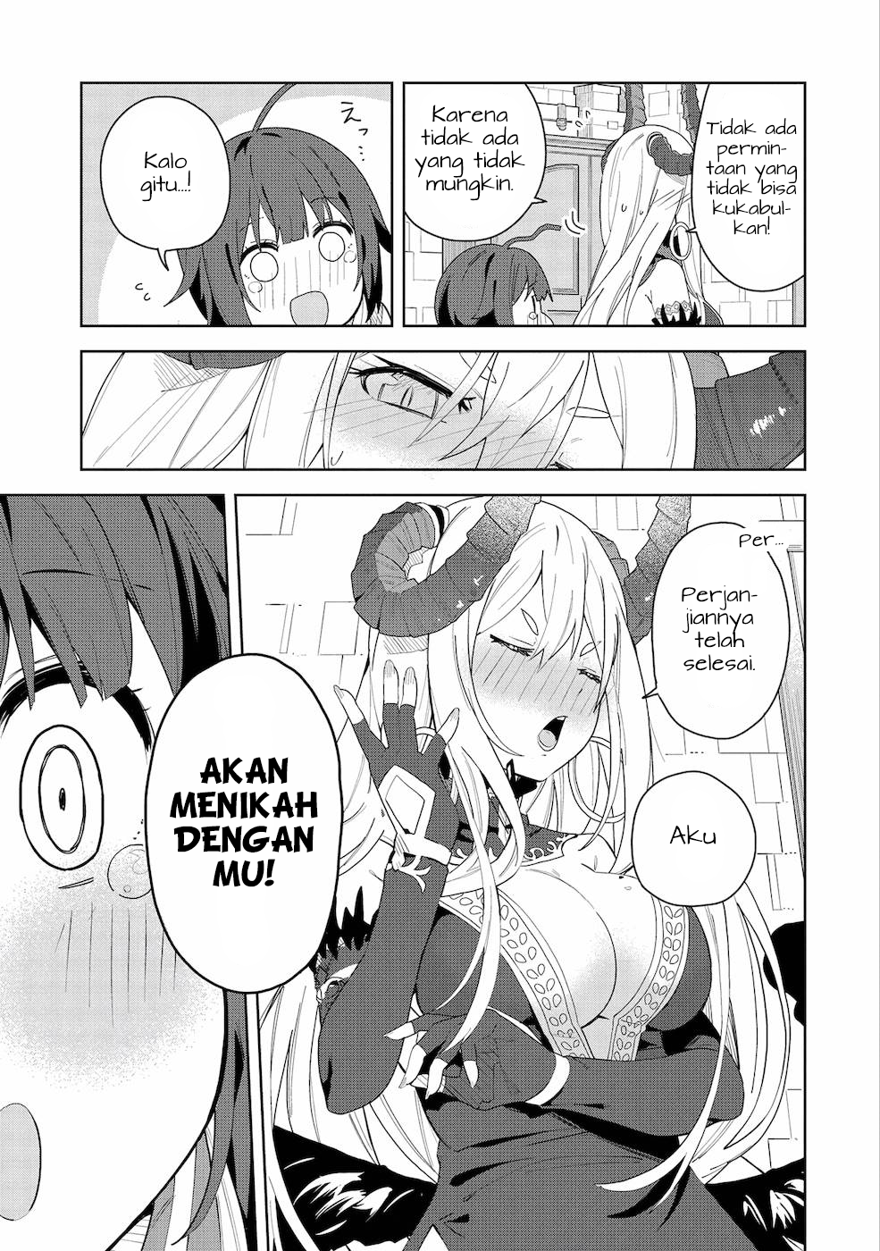 Negai wo Kanaete Moraou to Akuma wo Shoukan shita kedo, Kawaikatta node Kekkon shimashita: Akuma no Niizuma Chapter 1 - halaman 25