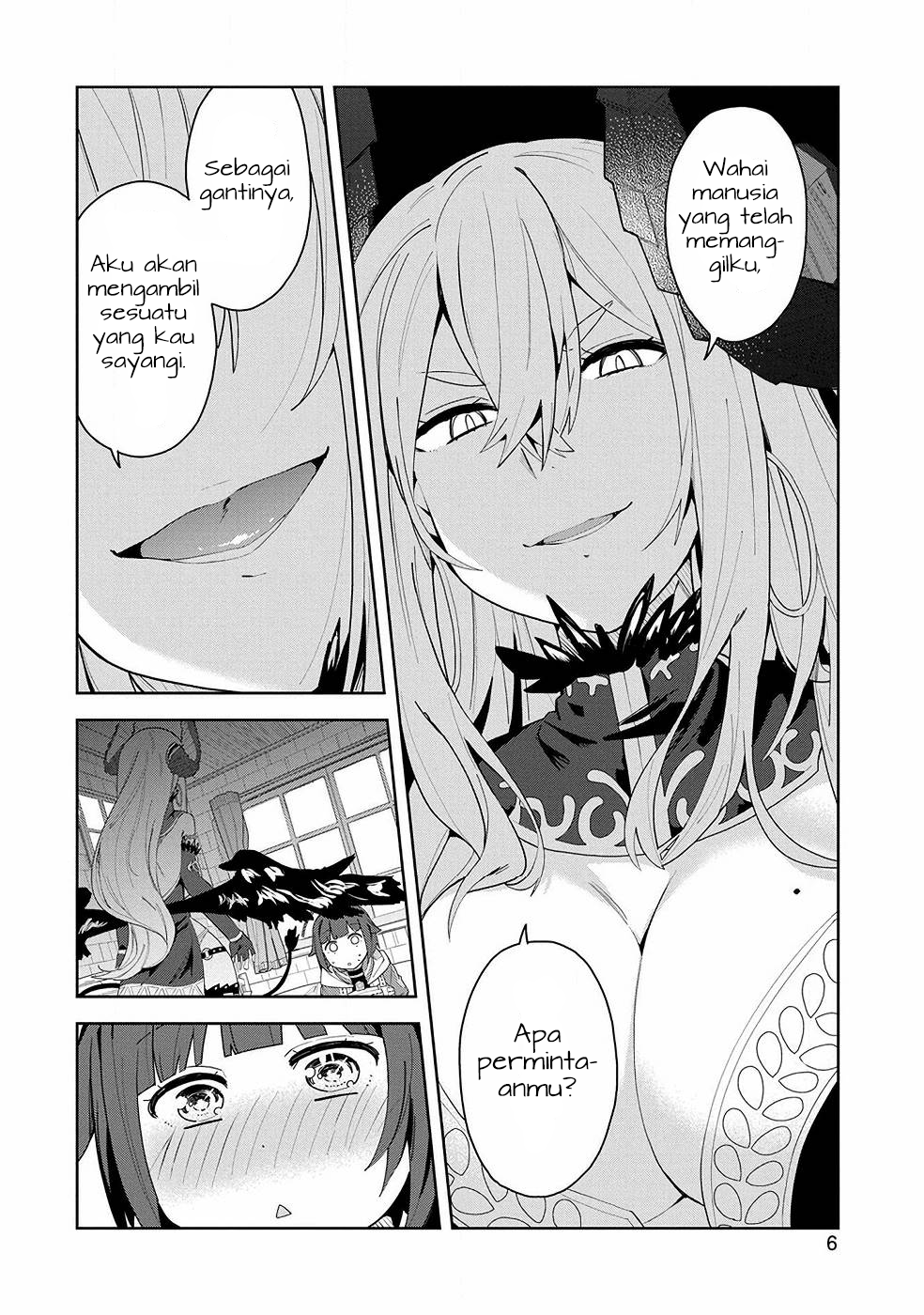 Negai wo Kanaete Moraou to Akuma wo Shoukan shita kedo, Kawaikatta node Kekkon shimashita: Akuma no Niizuma Chapter 1 - halaman 3