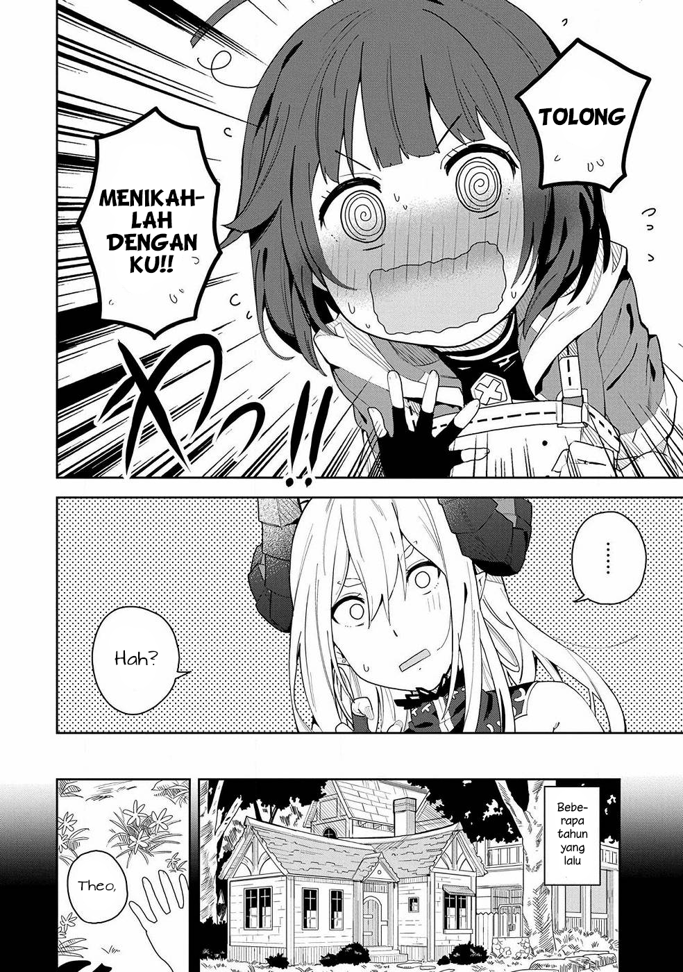 Negai wo Kanaete Moraou to Akuma wo Shoukan shita kedo, Kawaikatta node Kekkon shimashita: Akuma no Niizuma Chapter 1 - halaman 5