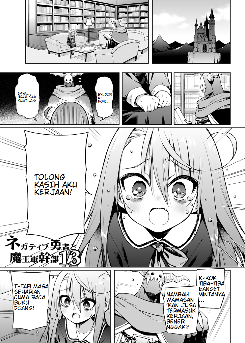 Negative Yuusha to Maou-gun Kanbu Chapter 13 - halaman 1