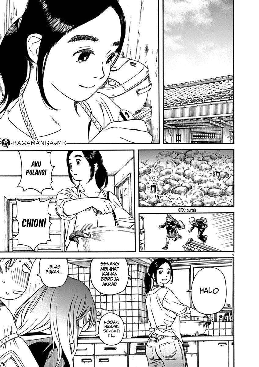 Neko no Otera no Chion-san Chapter 15 - halaman 9