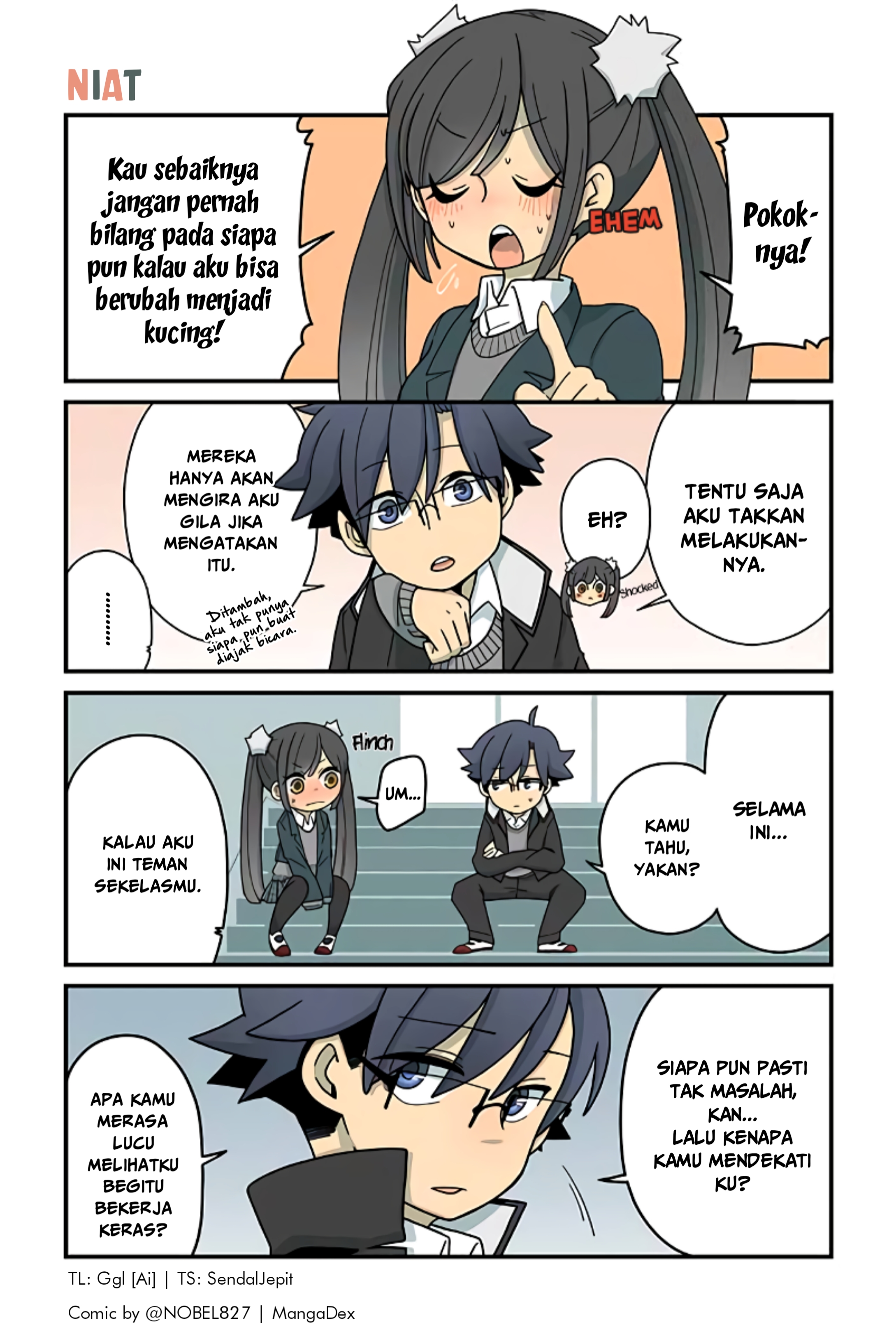 Neko no Te datte Yaku ni Tatsu Chapter 11 - halaman 1