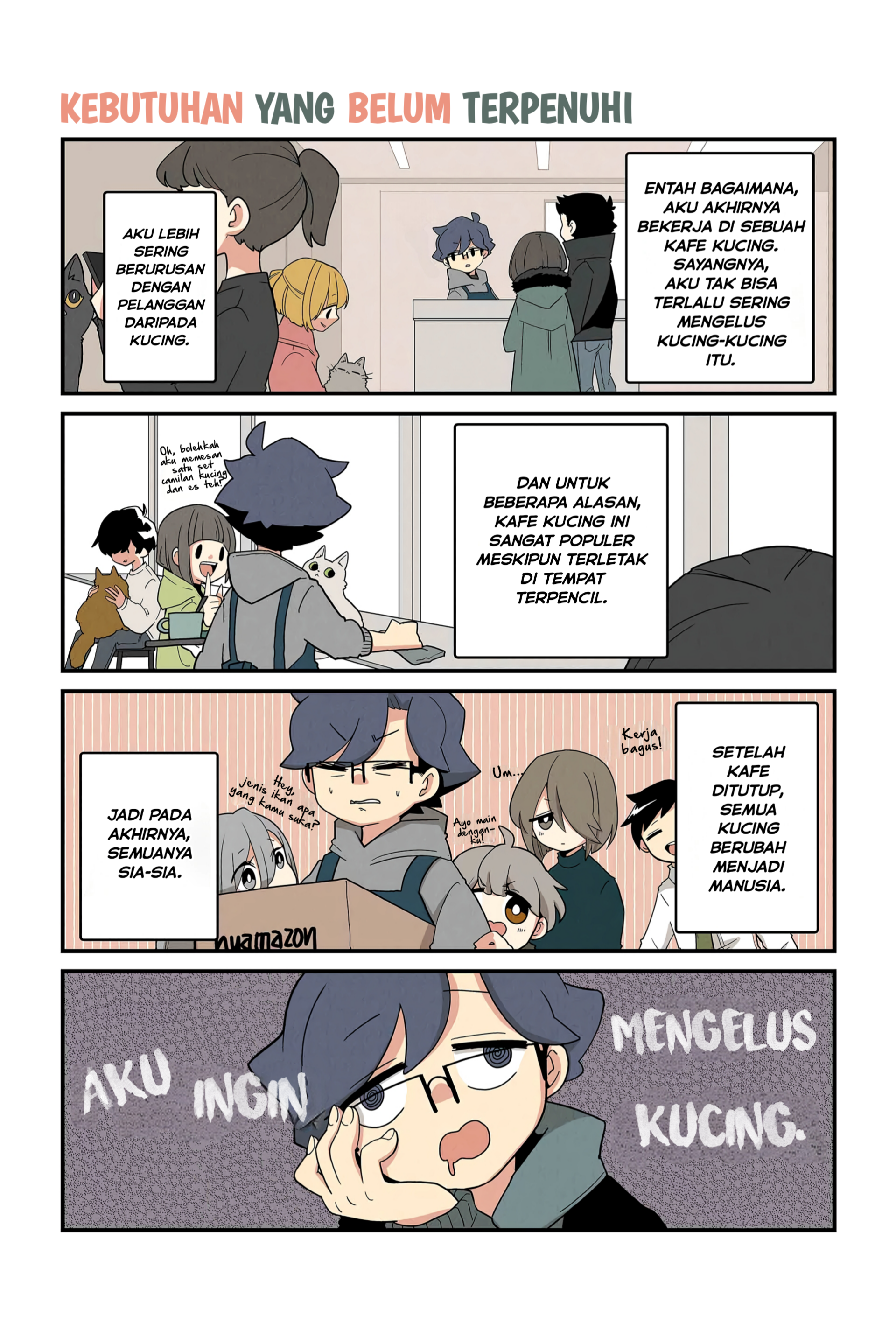 Neko no Te datte Yaku ni Tatsu Chapter 111 - halaman 1