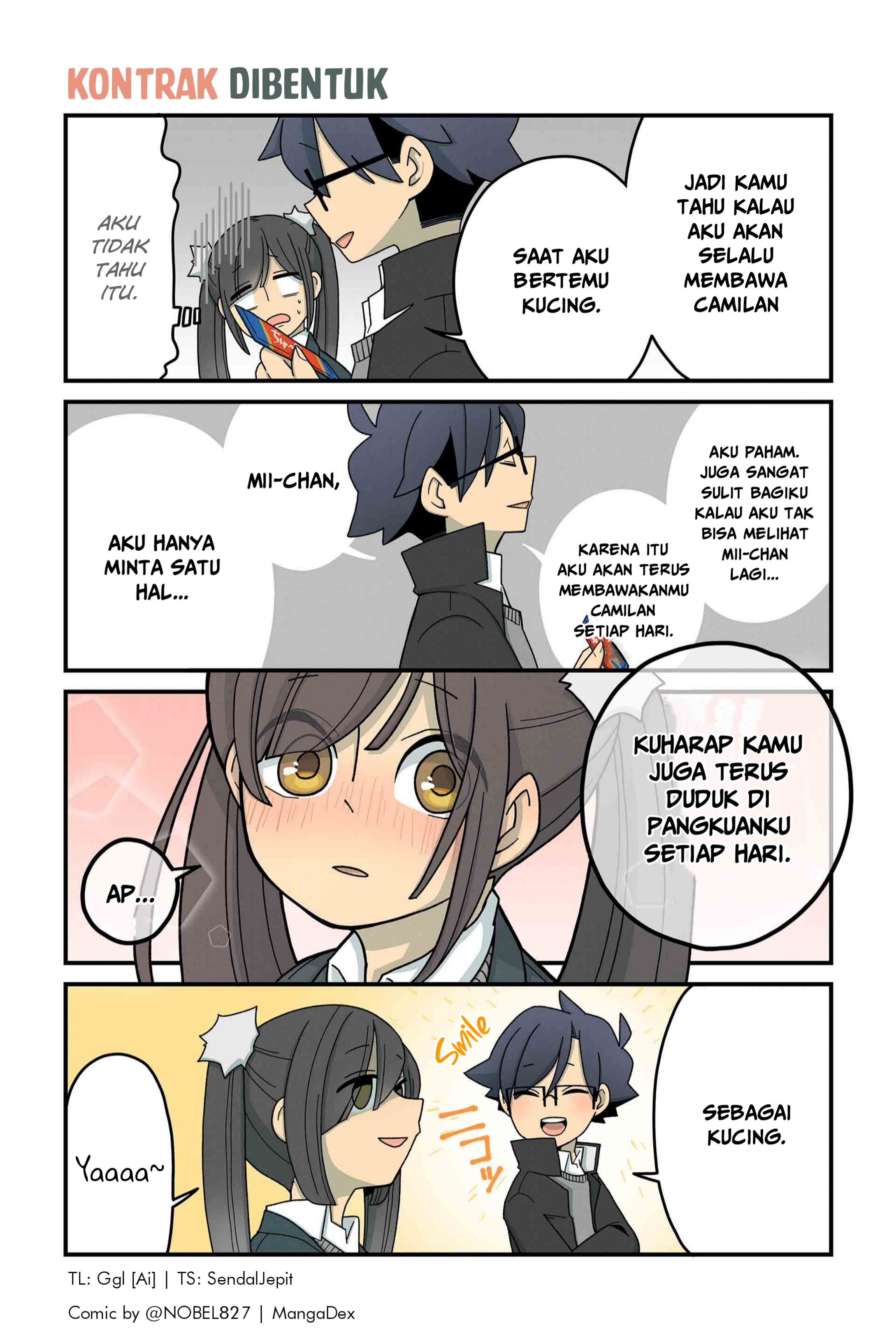Neko no Te datte Yaku ni Tatsu Chapter 13 - halaman 1