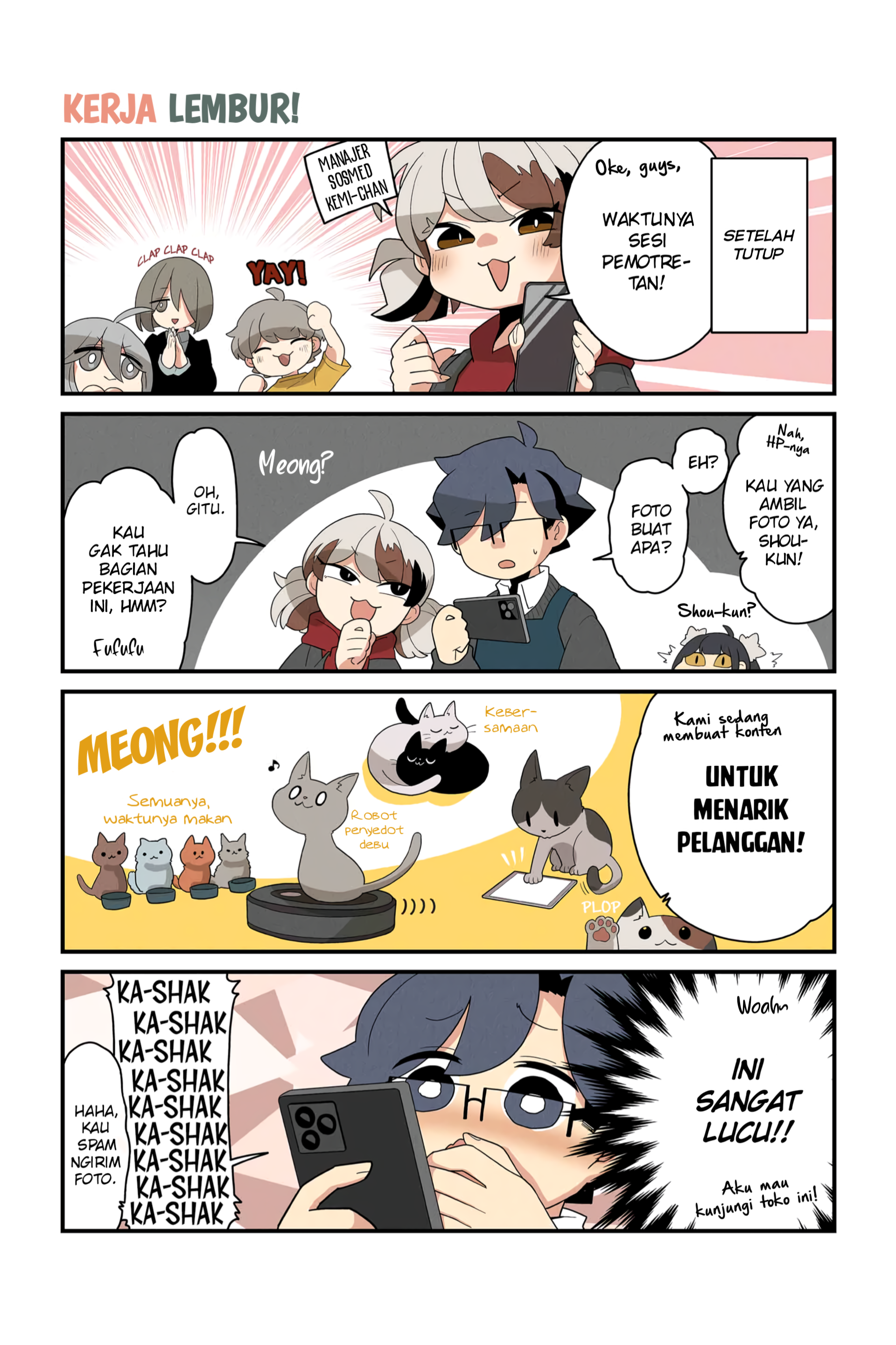Neko no Te datte Yaku ni Tatsu Chapter 141 - halaman 1