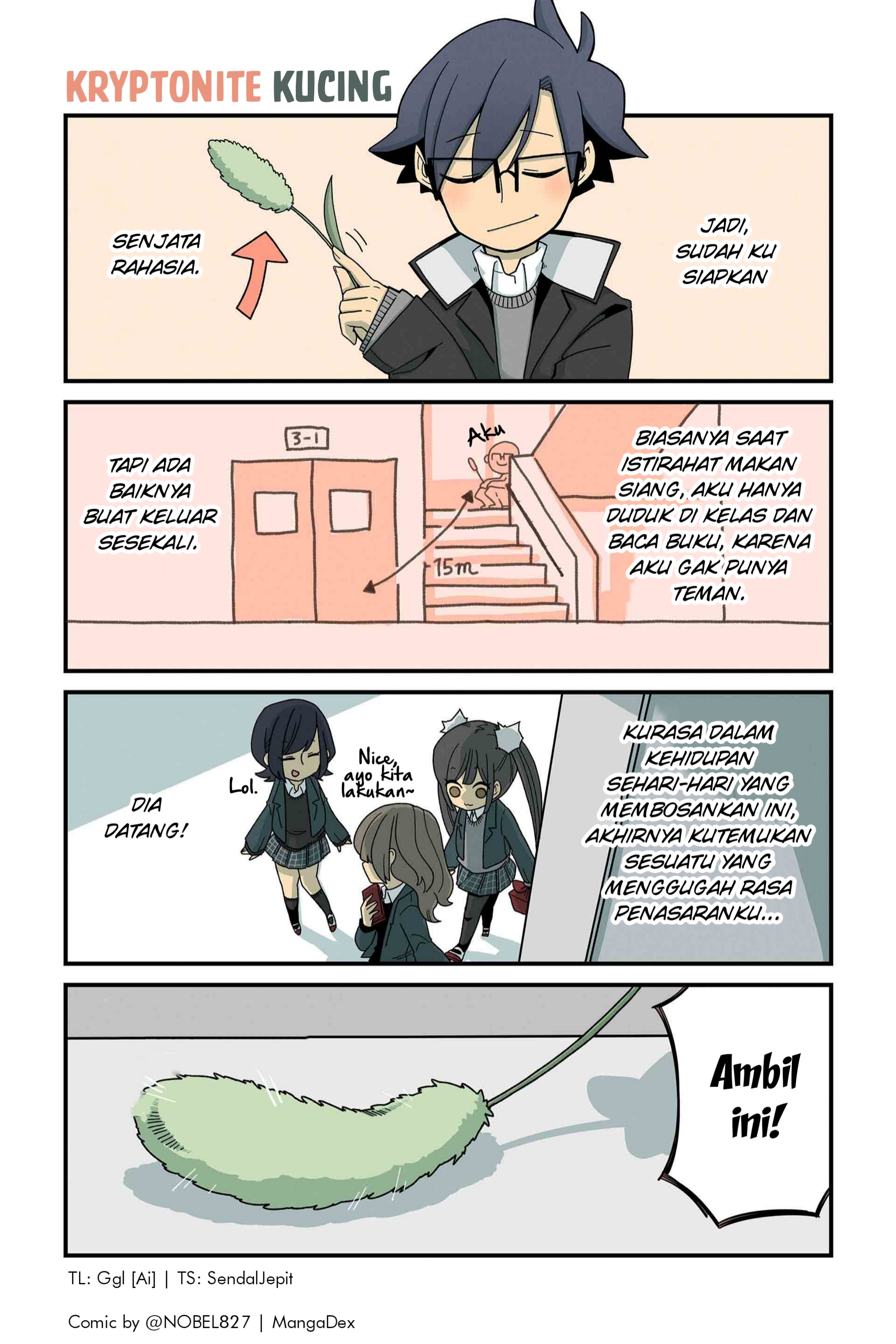 Neko no Te datte Yaku ni Tatsu Chapter 17 - halaman 1