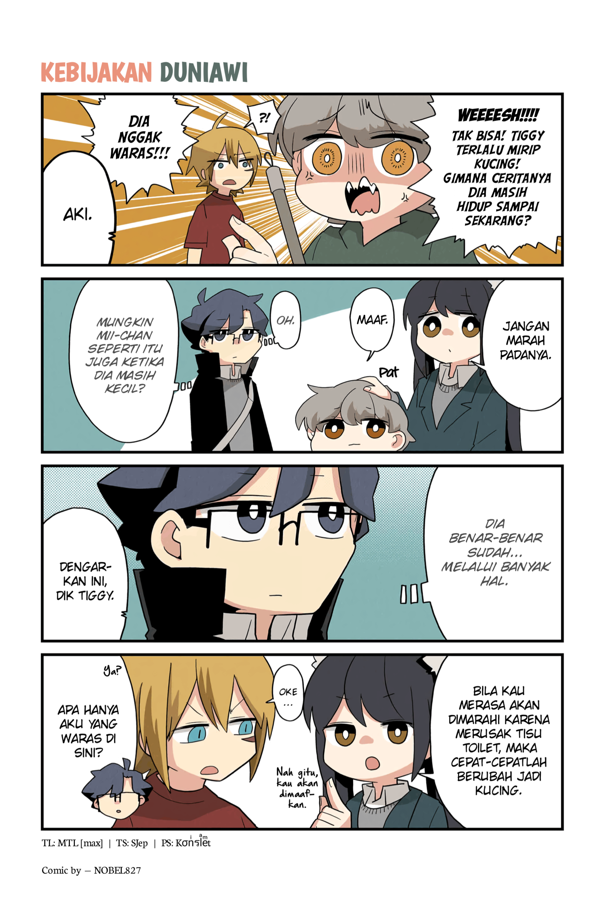 Neko no Te datte Yaku ni Tatsu Chapter 171 - halaman 1
