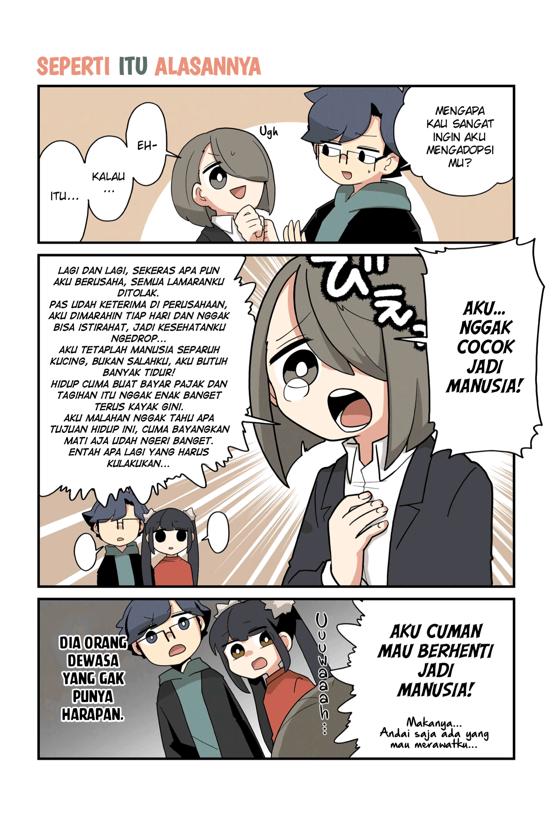 Neko no Te datte Yaku ni Tatsu Chapter 186 - halaman 1