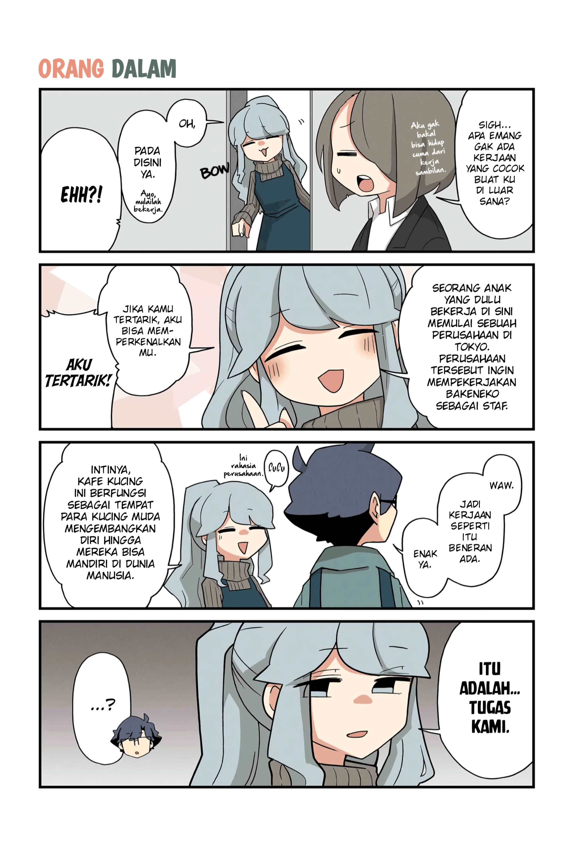 Neko no Te datte Yaku ni Tatsu Chapter 188 - halaman 1