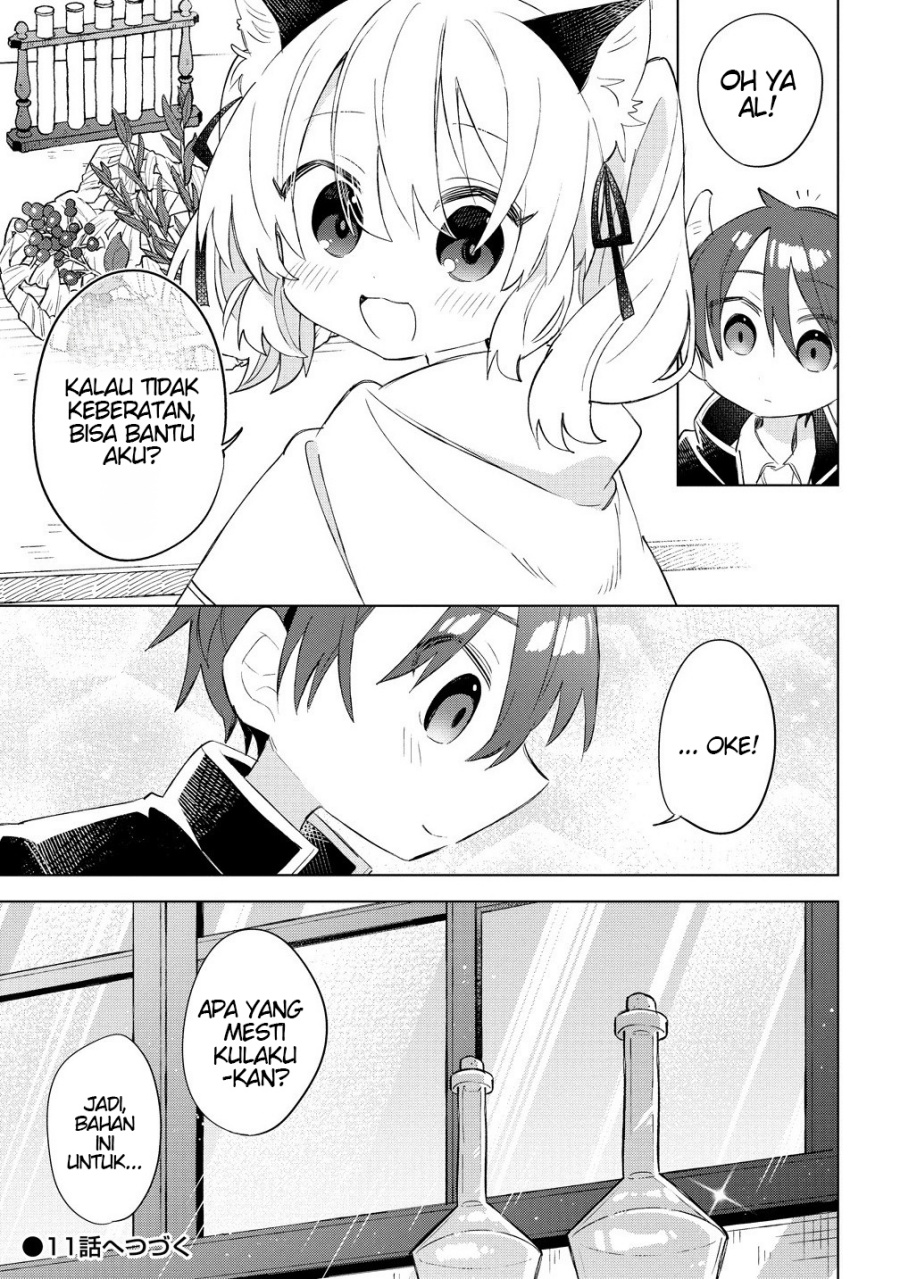 Nekomimi Shoujo wa Mori de Slow Life wo Okuritai: Mofumofu wa Shomou shimashita ga, Seijo toka Oujisama toka wa Chuumongai desu Chapter 10.2 - halaman 21
