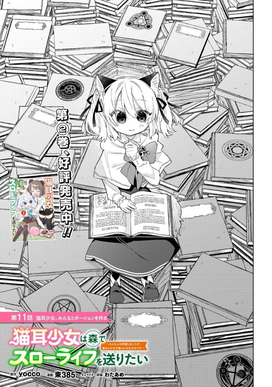 Nekomimi Shoujo wa Mori de Slow Life wo Okuritai: Mofumofu wa Shomou shimashita ga, Seijo toka Oujisama toka wa Chuumongai desu Chapter 11.1 - halaman 2