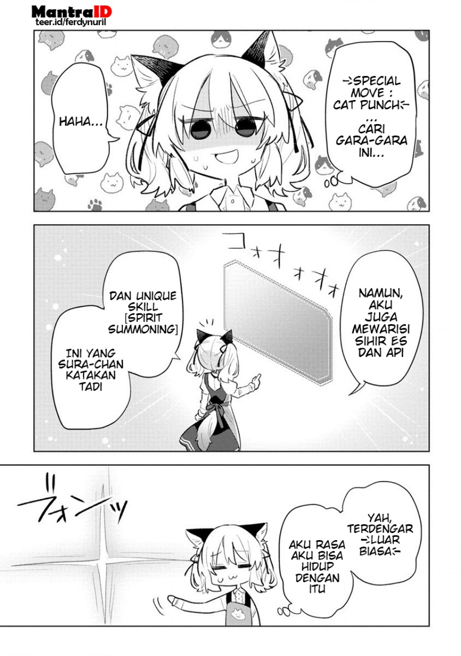 Nekomimi Shoujo wa Mori de Slow Life wo Okuritai: Mofumofu wa Shomou shimashita ga, Seijo toka Oujisama toka wa Chuumongai desu Chapter 2.2 - halaman 2