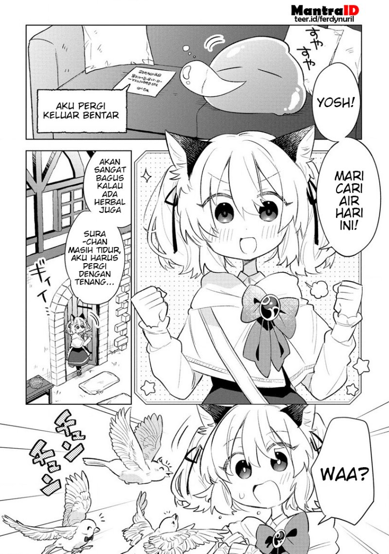 Nekomimi Shoujo wa Mori de Slow Life wo Okuritai: Mofumofu wa Shomou shimashita ga, Seijo toka Oujisama toka wa Chuumongai desu Chapter 3.1 - halaman 2
