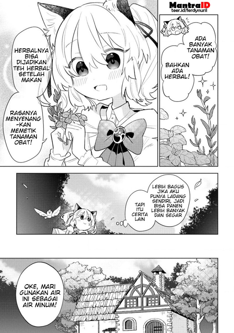 Nekomimi Shoujo wa Mori de Slow Life wo Okuritai: Mofumofu wa Shomou shimashita ga, Seijo toka Oujisama toka wa Chuumongai desu Chapter 3.1 - halaman 7