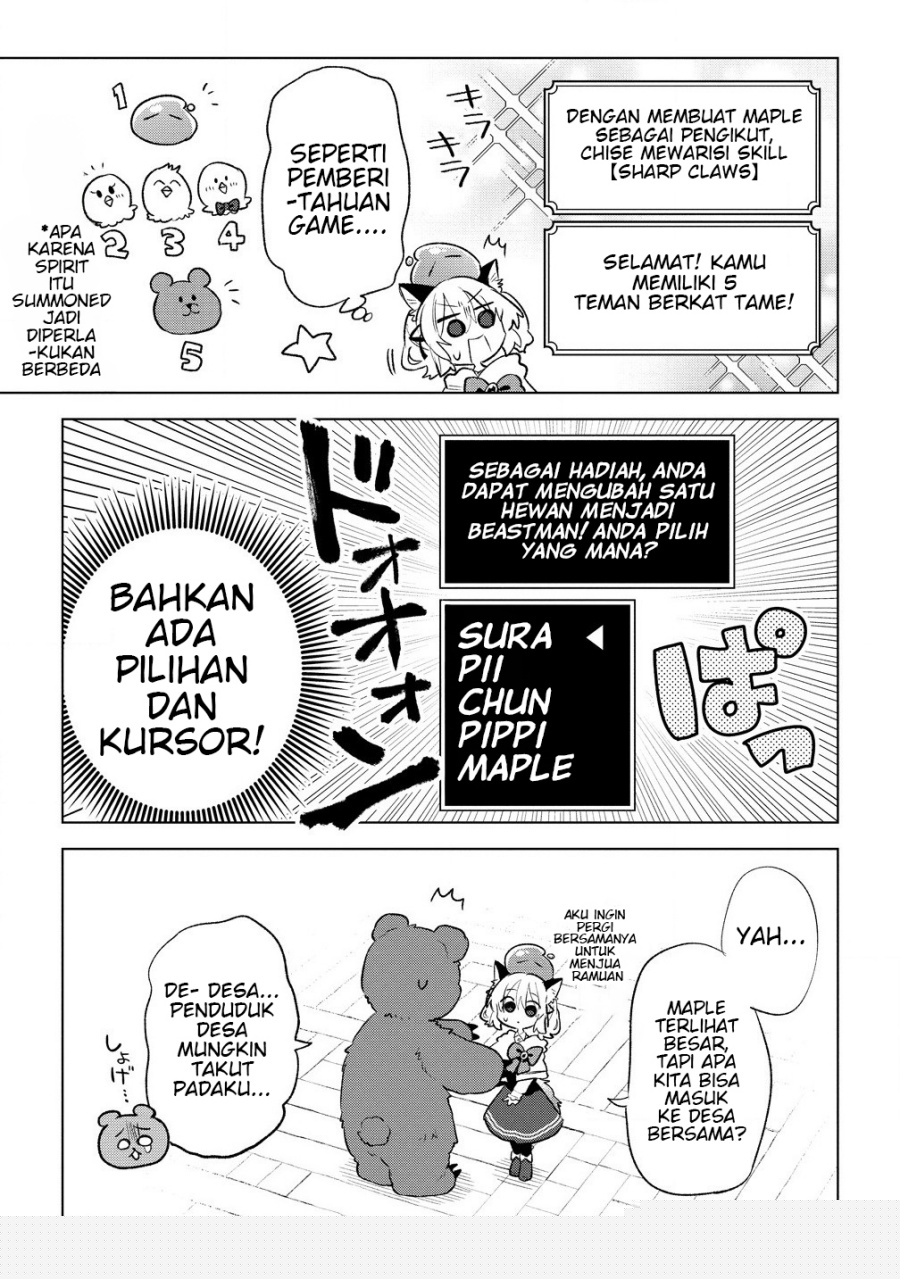Nekomimi Shoujo wa Mori de Slow Life wo Okuritai: Mofumofu wa Shomou shimashita ga, Seijo toka Oujisama toka wa Chuumongai desu Chapter 5.1 - halaman 9
