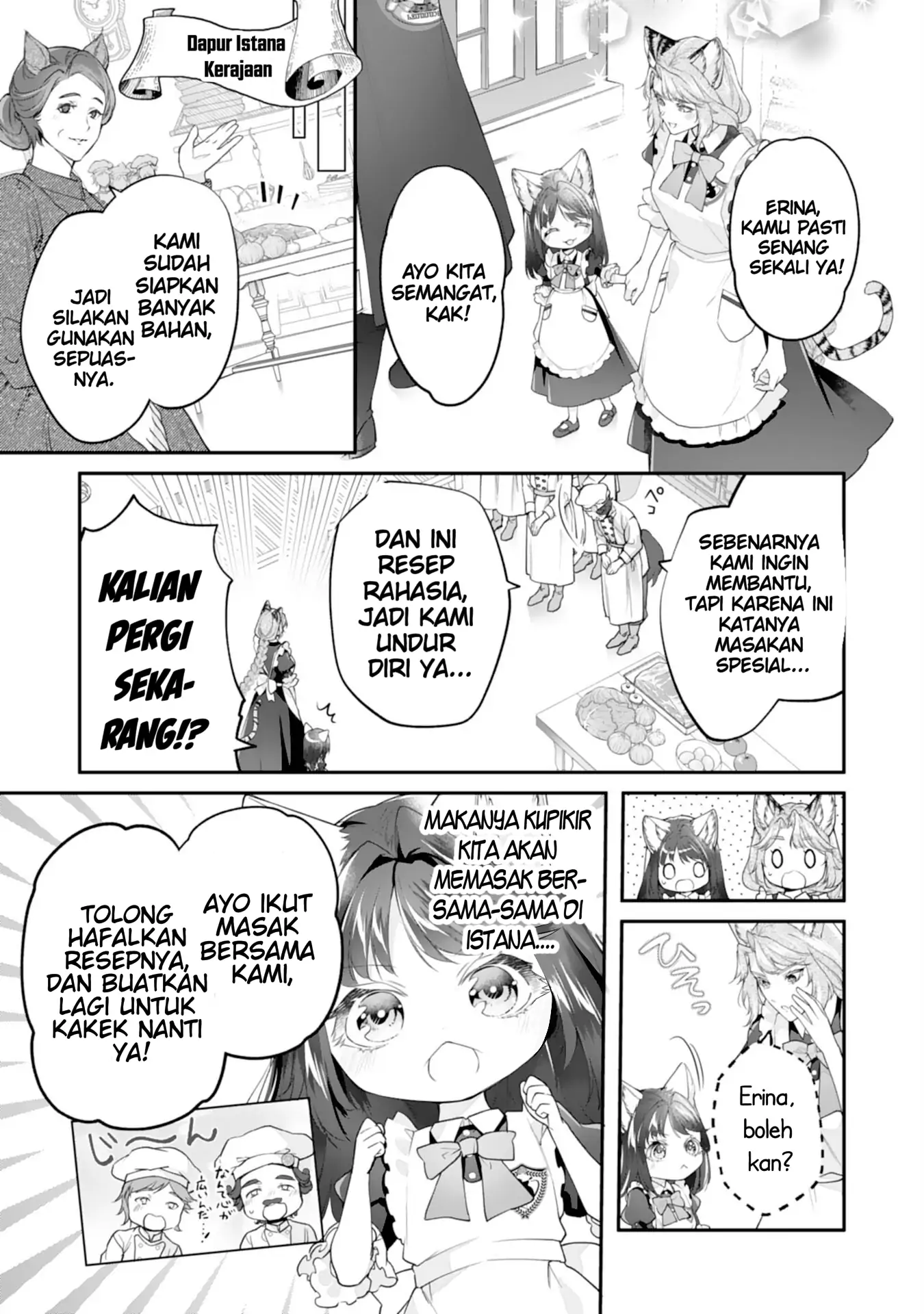 Nekoneko Youjo no Aijou Gohan: Isekai de Mofumofu-tachi ni Ryouri wo Tsukurimasu! Chapter 11 - halaman 16