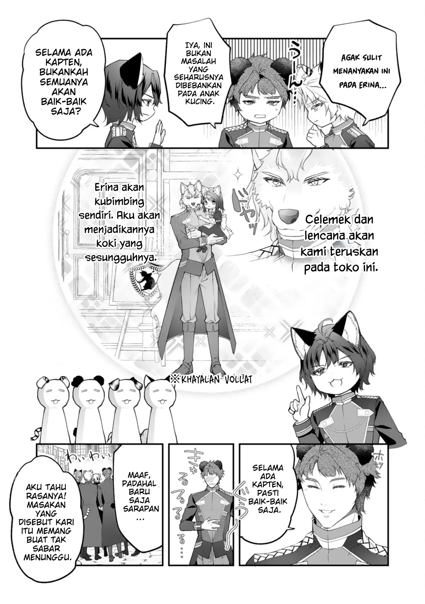 Nekoneko Youjo no Aijou Gohan: Isekai de Mofumofu-tachi ni Ryouri wo Tsukurimasu! Chapter 12 - halaman 1