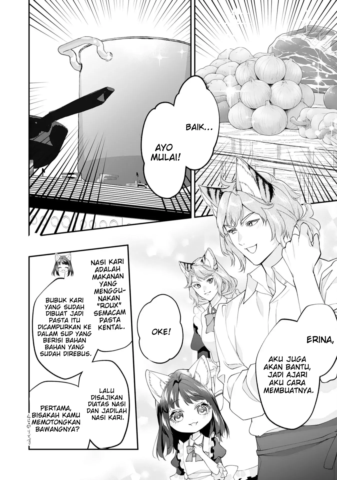 Nekoneko Youjo no Aijou Gohan: Isekai de Mofumofu-tachi ni Ryouri wo Tsukurimasu! Chapter 12 - halaman 2