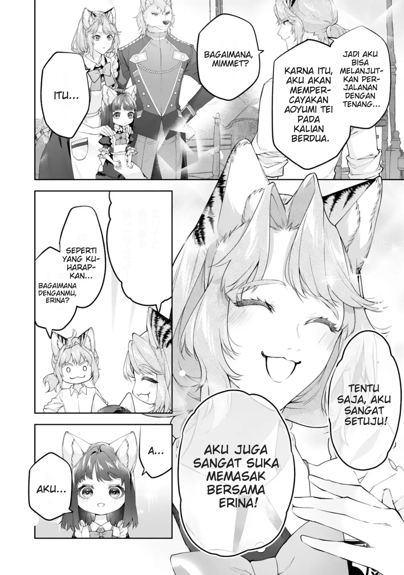 Nekoneko Youjo no Aijou Gohan: Isekai de Mofumofu-tachi ni Ryouri wo Tsukurimasu! Chapter 13 - halaman 16