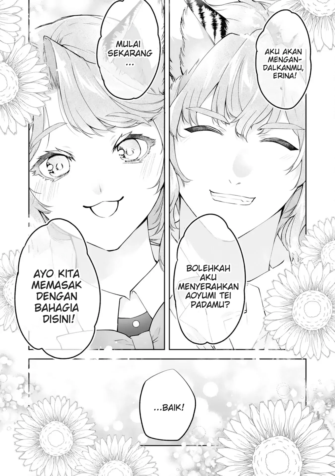 Nekoneko Youjo no Aijou Gohan: Isekai de Mofumofu-tachi ni Ryouri wo Tsukurimasu! Chapter 13 - halaman 17